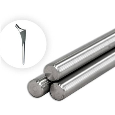 Bar titanium tingkat medis untuk penggantian sendi pinggul